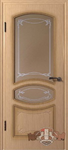 Межкомнатные двери - ПО Версаль Светлый дуб
