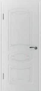 Межкомнатные двери - ПГ Версаль Белая эмаль